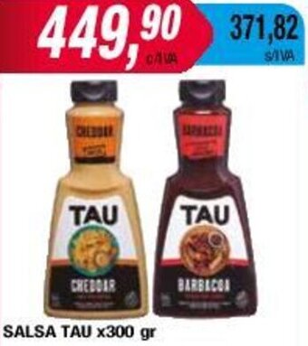 Maxiconsumo SALSA TAU X300 gr oferta