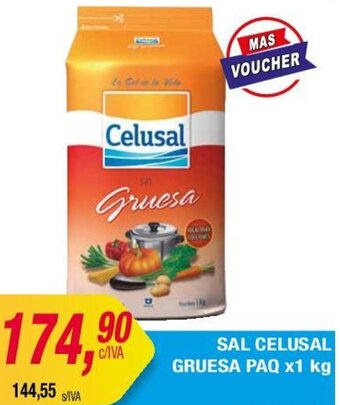Maxiconsumo SAL CELUSAL GRUESA PAQ x1 kg oferta