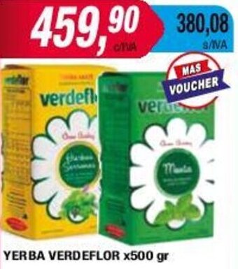 Maxiconsumo YERBA VERDEFLOR x500 gr oferta