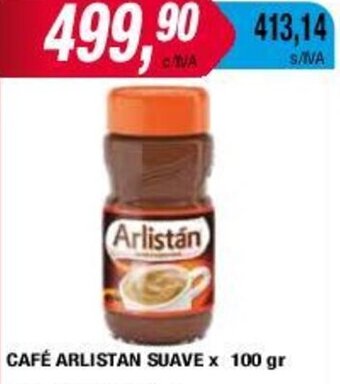 Maxiconsumo CAFÉ ARLISTAN SUAVE x 100 gr oferta