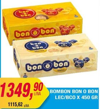 Maxiconsumo BOMBON BON O BON LEC/BCO X 450 GR oferta