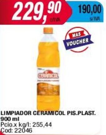 Maxiconsumo LIMPIADOR CERAMICOL PIS.PLAST. 900 ml oferta