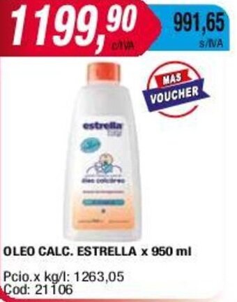 Maxiconsumo OLEO CALC. ESTRELLA x 950 ml oferta