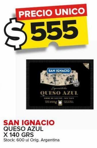 Carrefour Maxi Queso azul san ignacio x 140g oferta