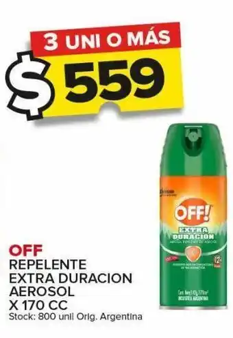 Carrefour Maxi Repelente off x 170cc oferta