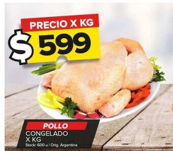 Carrefour Maxi Pollo congelado x kg oferta