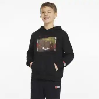 Puma Buzo puma x batman estampado con capucha juvenil oferta