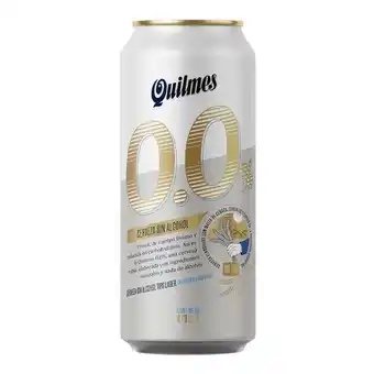 Cerveza sin alcohol 0 quilmes 473 ml