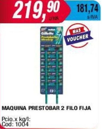 Maxiconsumo MAQUINA PRESTOBAR 2 FILO FIJA oferta