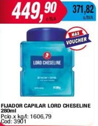 Maxiconsumo FIJADOR CAPILAR LORD CHESELINE 280ml oferta