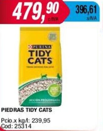Maxiconsumo PIEDRAS TIDY CATS oferta