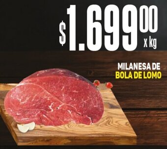 Makro MILANESA DE BOLA DE LOMO oferta