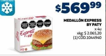 Makro MEDALLÓN EXPRESS BY PATY x 4u oferta