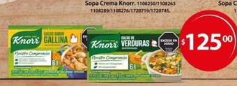 Makro Sopa Crema Knorr oferta