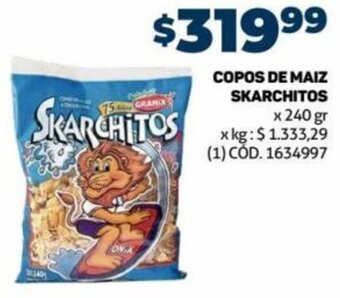 Makro COPOS DE MAIZ SKARCHITOS x 240g oferta