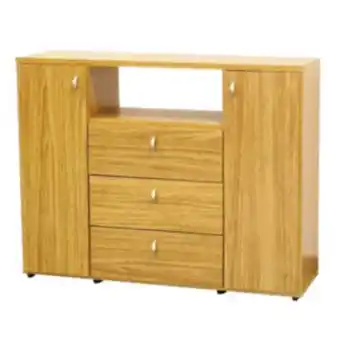 Hiper Audio Chifonier 2 puertas 3 cajones (2606) oferta