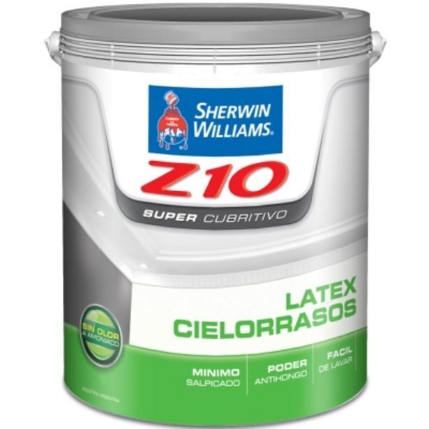 Pinturerías Rex Latex cielorraso z10 mate blanco 4 lts sherwin williams oferta