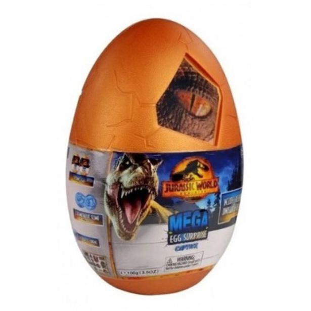 Jugueteria Pluto's Mega huevo sorpresa jurassic world - ser.. oferta