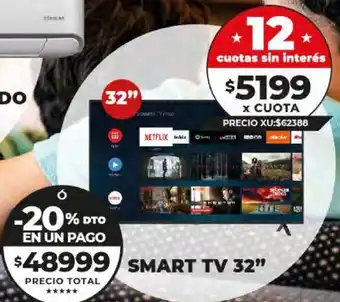 Supermayorista Vital SMART TV 32" oferta