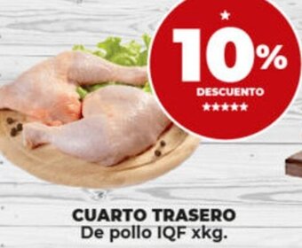 Supermayorista Vital CUARTO TRASERO De pollo IQF xkg. oferta