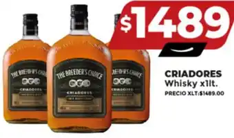 Supermayorista Vital CRIADORES Whisky xllt. oferta