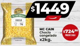 Supermayorista Vital MC CAIN Choclo congelado x2kg. oferta