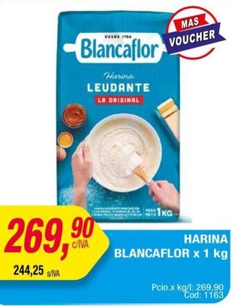 Maxiconsumo HARINA BLANCAFLOR x 1 kg oferta