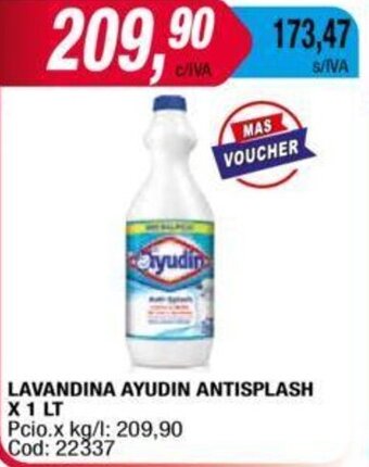 Maxiconsumo LAVANDINA AYUDIN ANTISPLASH X 1 LT oferta