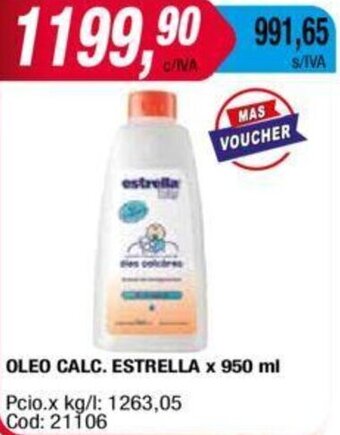 Maxiconsumo OLEO CALC. ESTRELLA x 950 ml oferta