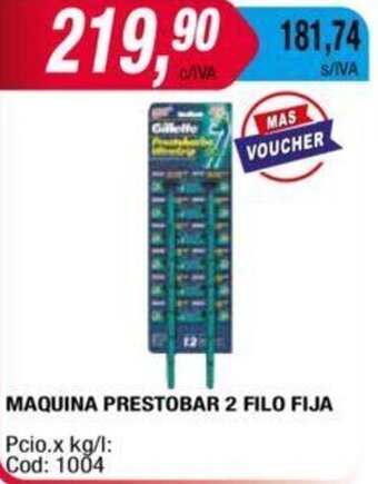 Maxiconsumo MAQUINA PRESTOBAR 2 FILO FIJA oferta