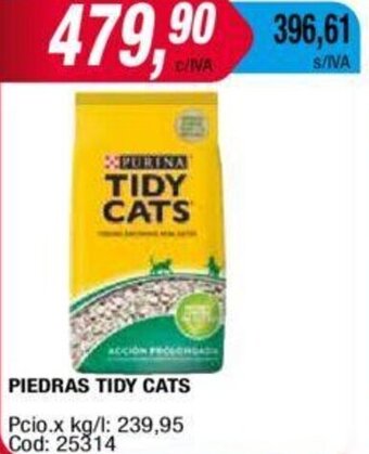 Maxiconsumo PIEDRAS TIDY CATS oferta