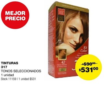 Atomo Conviene TINTURAS 317 TONOS SELECCIONADOS 1 unidad oferta