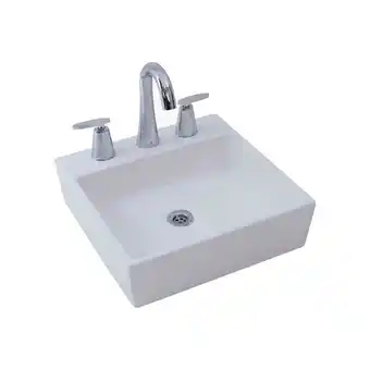 Merlino Bacha apoyo baño milan guillart rect. 420 x 410 x 120 mm 1ag bco. oferta