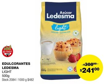 Atomo Conviene EDULCORANTES LEDESMA LIGHT 500g oferta