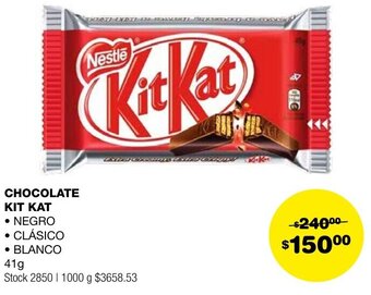 Atomo Conviene CHOCOLATE KIT KAT 41g oferta