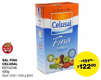 Atomo Conviene SAL FINA CELUSAL ESTUCHE 500g oferta