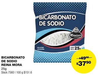 Atomo Conviene BICARBONATO DE SODIO REINA MORA 25g oferta