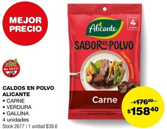 Atomo Conviene CALDOS EN POLVO ALICANTE 4 unidades oferta