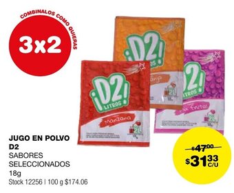 Atomo Conviene JUGO EN POLVO D2 18g oferta
