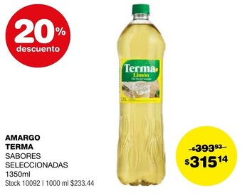 Atomo Conviene AMARGO TERMA 1350ml oferta