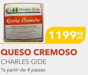 El Milagro Mayorista QUESO CREMOSO CHARLES GIDE *a partir de 4 piezas oferta