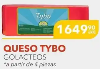 QUESO TYBO GOLACTEOS *a partir de 4 piezas
