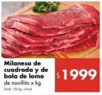 Disco Milanesa de y de cuadrada y de bola de lomo oferta