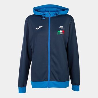 Chaqueta con capucha federación italiana tenis mujer