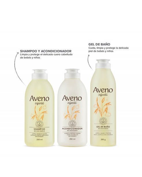 Punto de Salud Kit baño bebes y niños completo aveno gel limpieza y capilar oferta