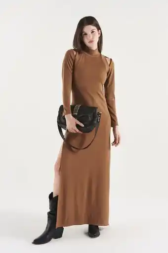 Vesna Vestido kenya camel oferta