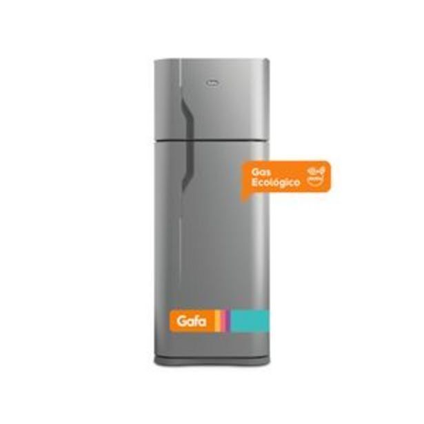 Frávega Heladera con freezer gafa hgf368afp plata 330lts oferta