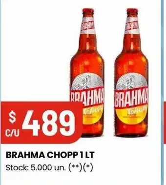 Changomas Chopp brahma 1l oferta