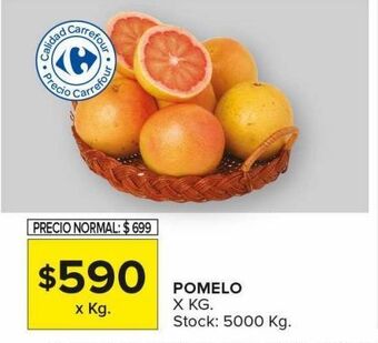 Carrefour Maxi Pomelo x kg oferta
