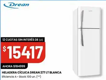 Changomas Heladera drean oferta